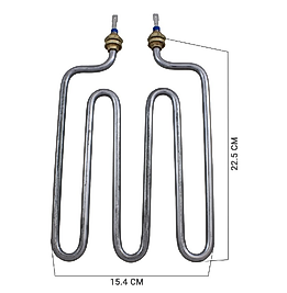 Semaver Rezistansı 2000W DÜZ TİP VİDA YERİ YAKIN 220V