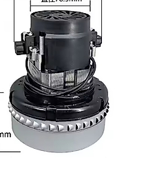 SÜPÜRGE MOTORU ÜÇ FANLI 24V 400W BAKIR SARGILI