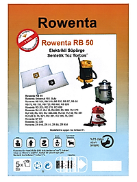 Süpürge Toz Torbası ROWENTA Zr80 Zr81 Zr804 Zr815 Twister S (5 ad)