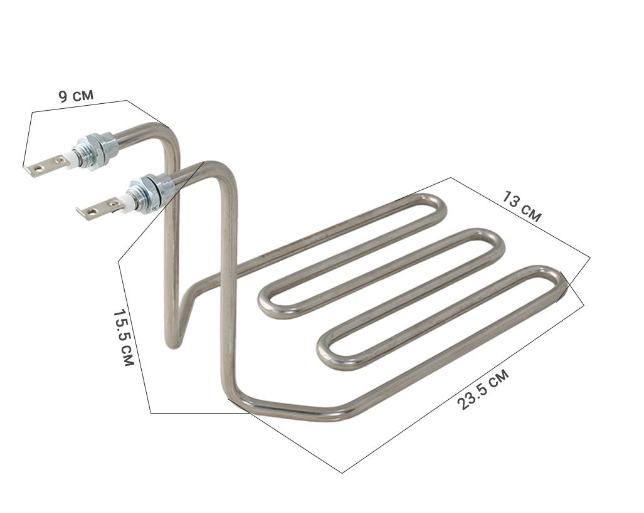 Fritöz Rezistansı Sanayi Tipi 2600 watt 220V