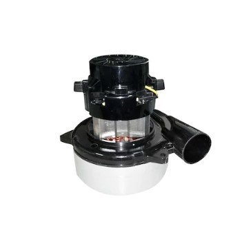 Sanayi Tip Egzostlu Çift Fanlı Süpürge Motoru