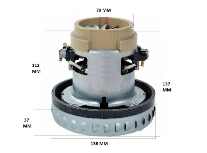 Fantom Ecologic WF 4700 Süpürge Motoru 1200W