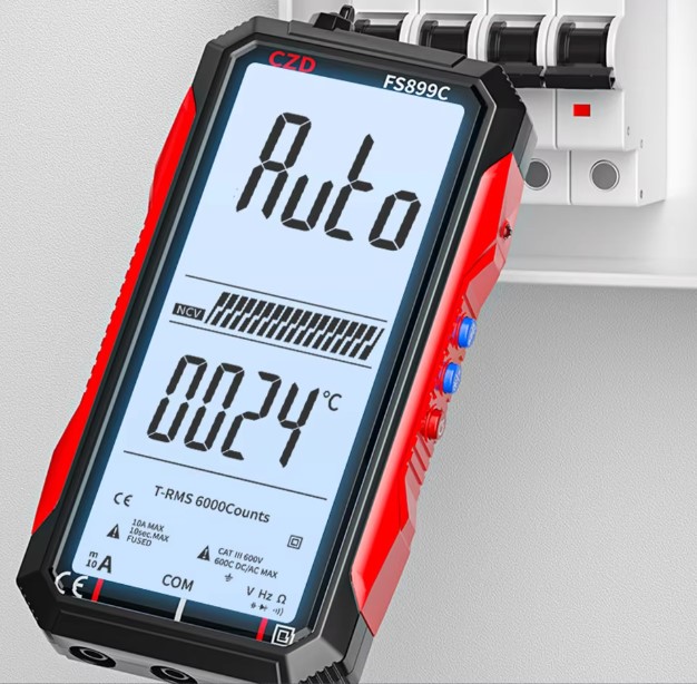 CZD- FS899C dijital akıllı multimetre transistör test cihazları